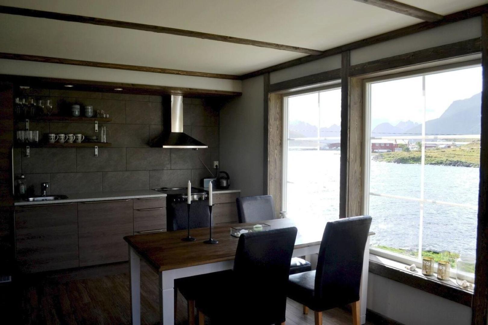 Fredvang Seahouse, Apartment A Esterno foto